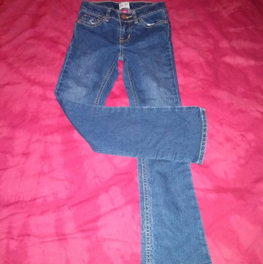 Girls Bootcut Semi Stretch Jeans